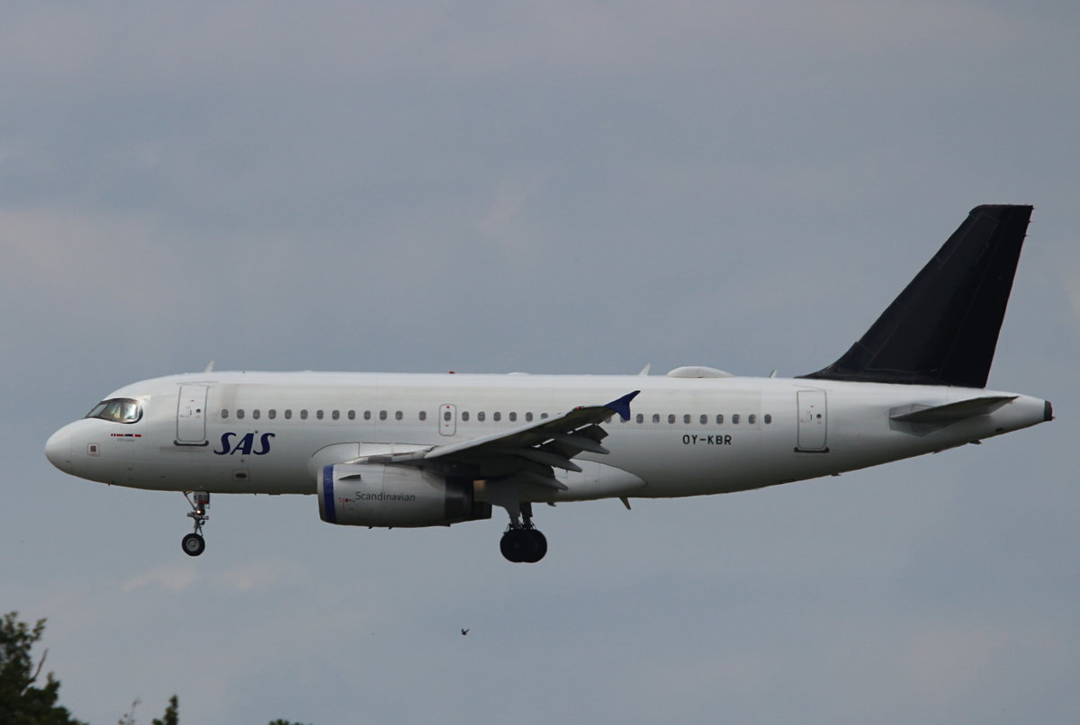 SAS, Airbus A 319-131, OY-KBR, BER, 08.06.2026