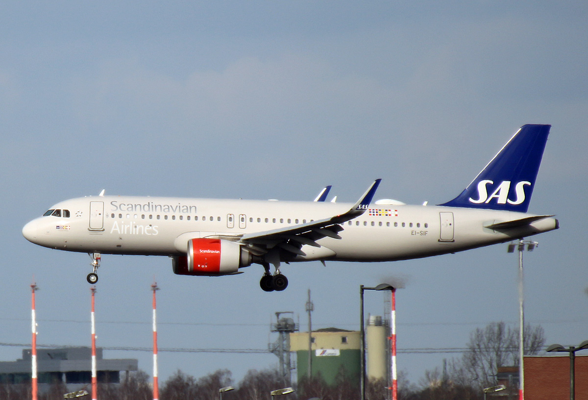 SAS, Airbus A 320-251N, EI-SEF, BER, 13.02.2024