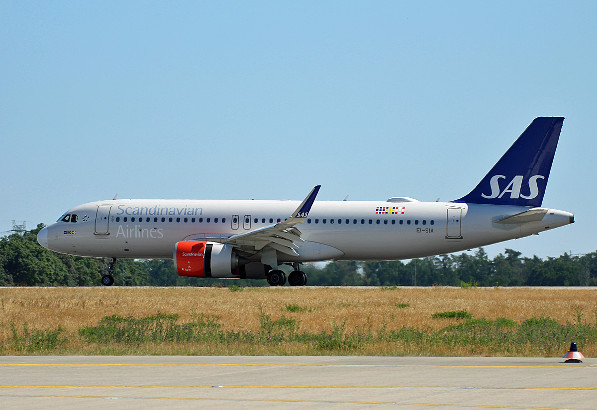 SAS, Airbus A 320-251N, EI-SIA, BER, 23.06.2022