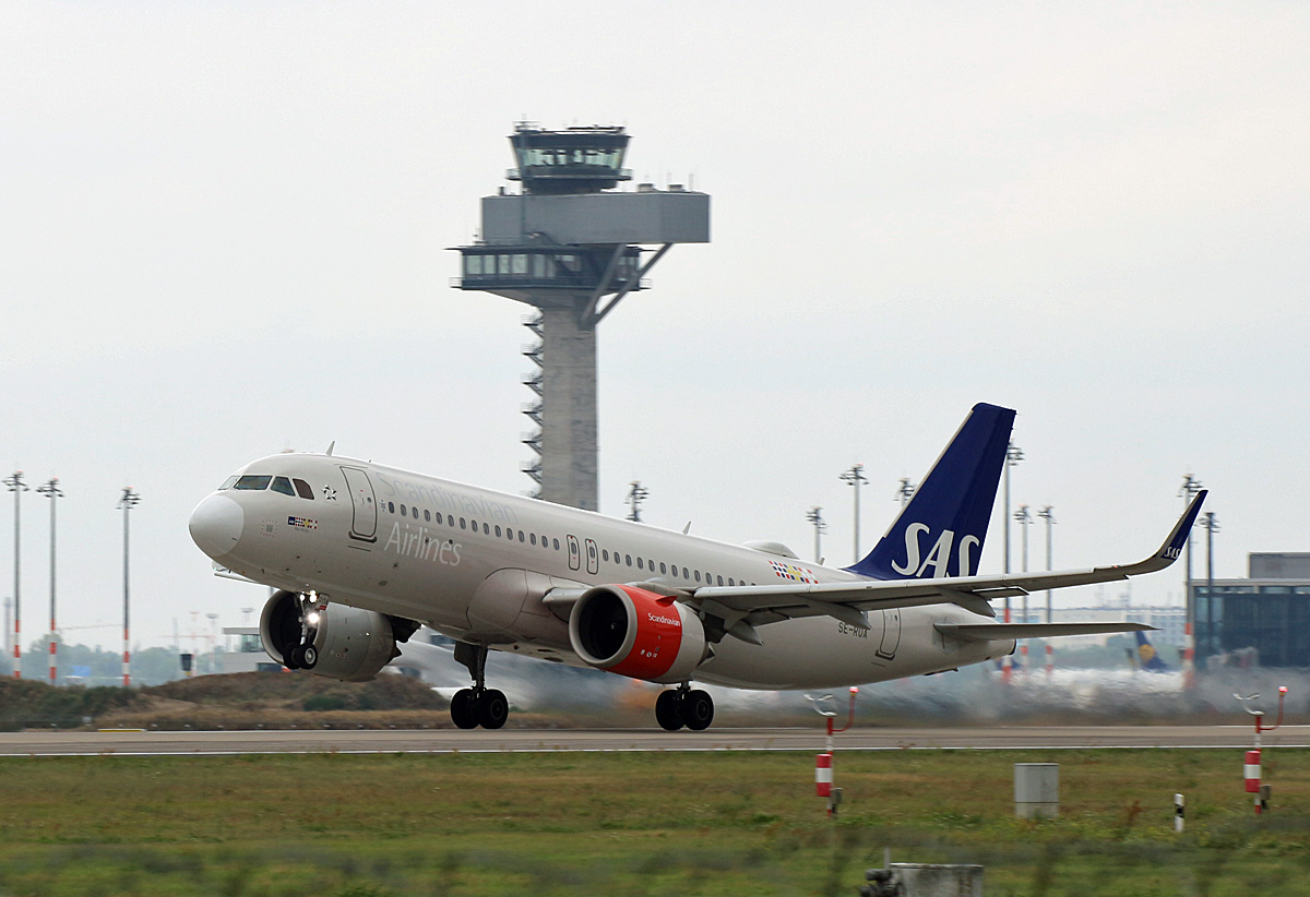 SAS, Airbus A 320-251N, SE-ROA, BER, 19.08.2021