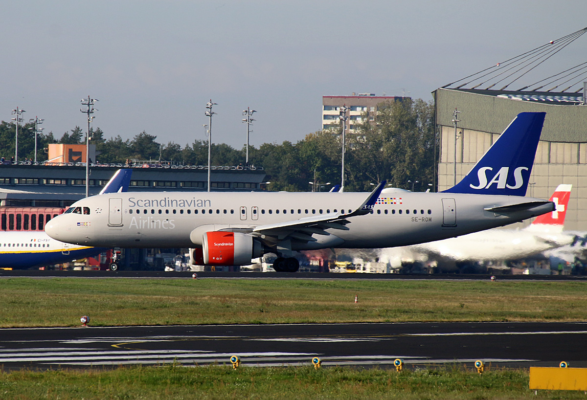 SAS, Airbus A 320-251N, SE-ROM, TXL, 06.10.2019