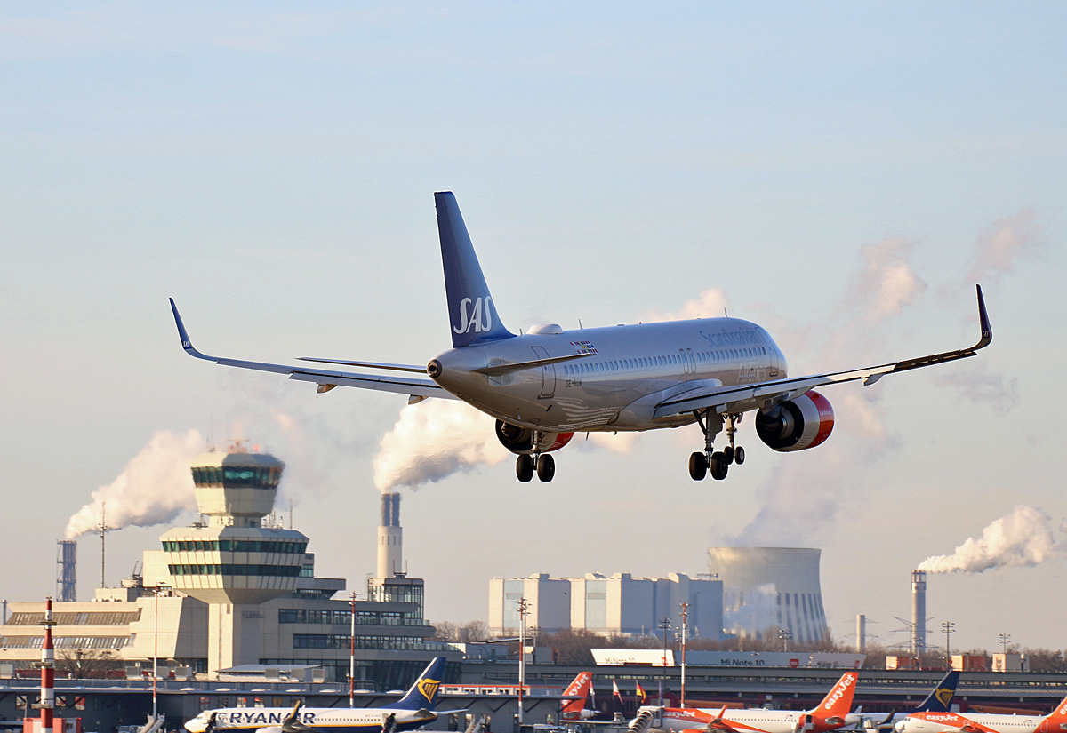 SAS, Airbus A 320-251N, SE-ROM, TXL, 29.12.2019