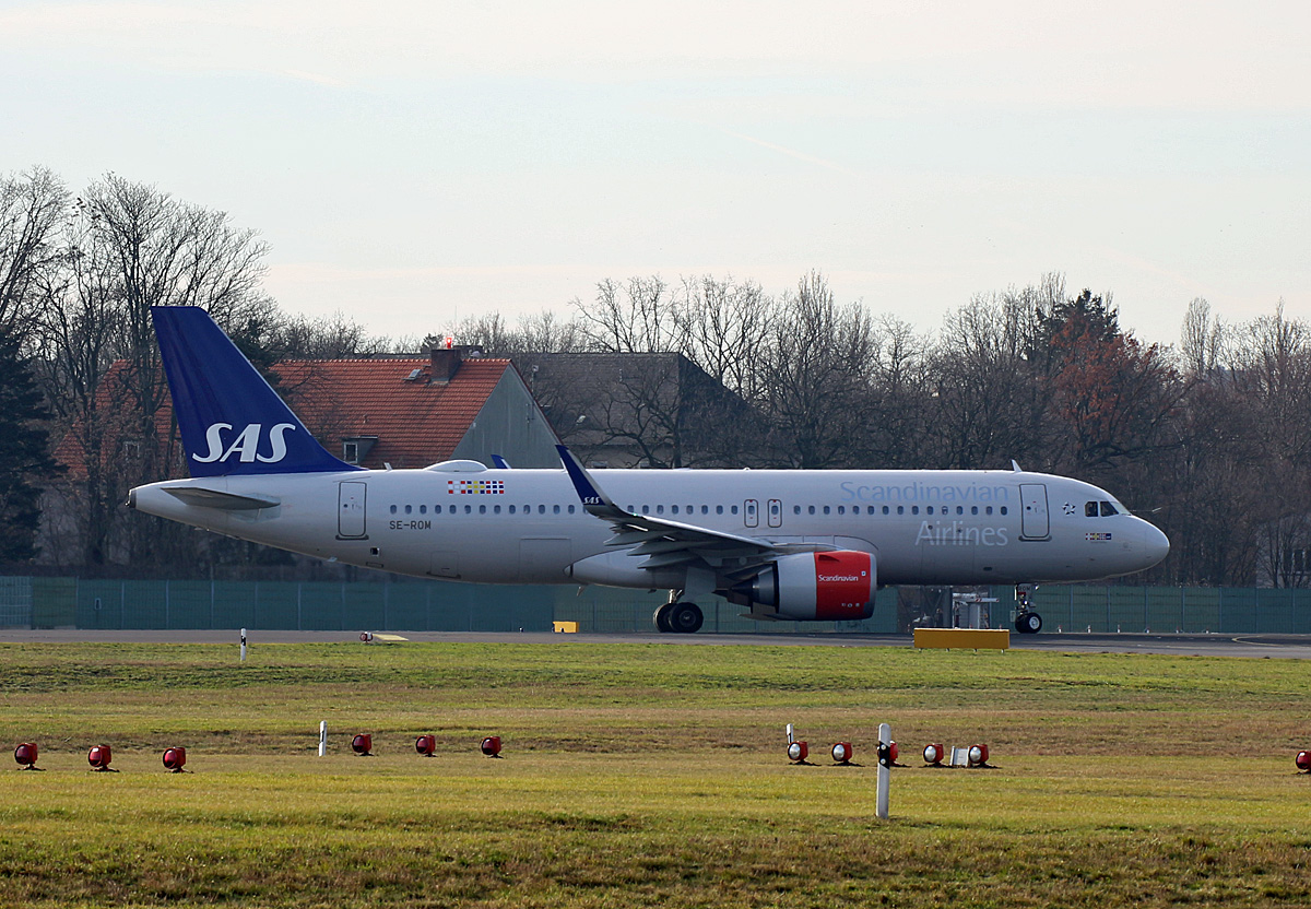 SAS, Airbus A 320-251N, SE-ROM, TXL, 29.12.2019