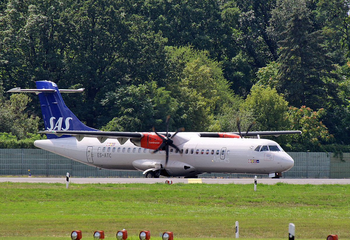 SAS, ATR-72-600, ES-ATC, TXL, 10.08.2019