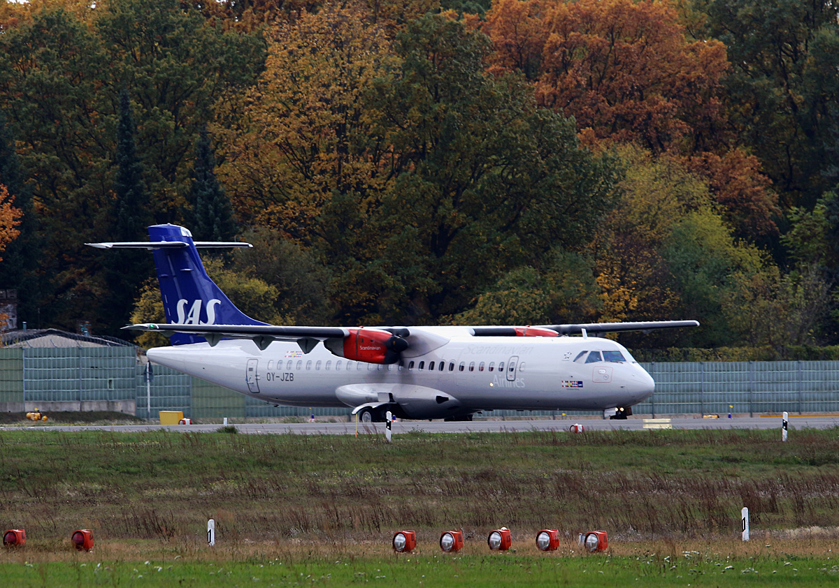 SAS, ATR-72-600, OY-JZB, TXL, 29.10.2016