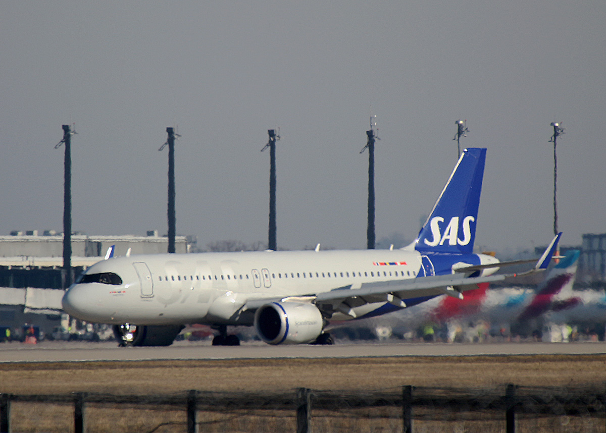 SAS Connect, Airbus A 320-251N, EI-SIN, BER, 05.03.2025