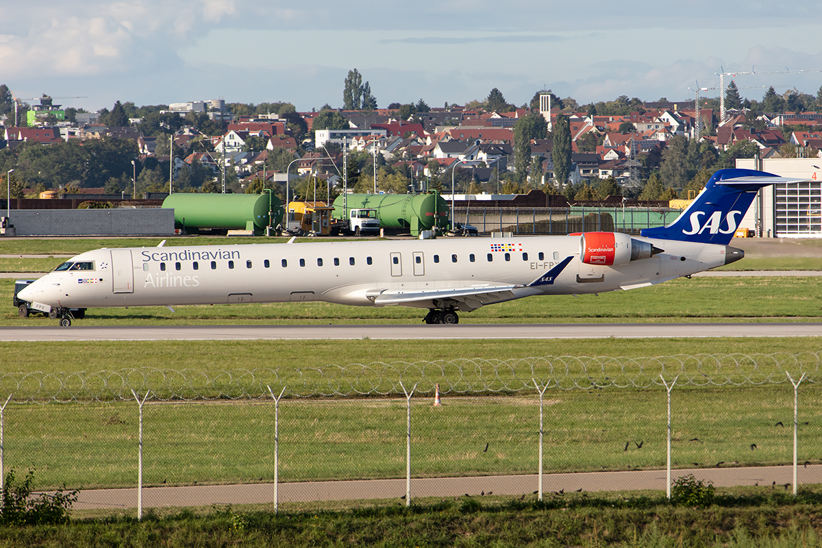 SAS, EI-FPX_, Bombardier, CRJ-900, 12.09.2019, STR, Stuttgart, Germany


