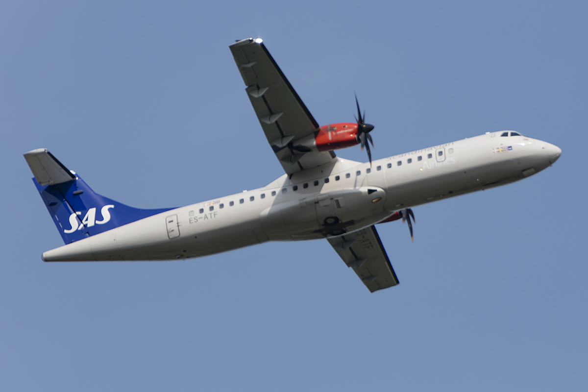 SAS, ES-ATF, ATR, 72-212A, 29.08.2018, BLL, Billund, Denmark





