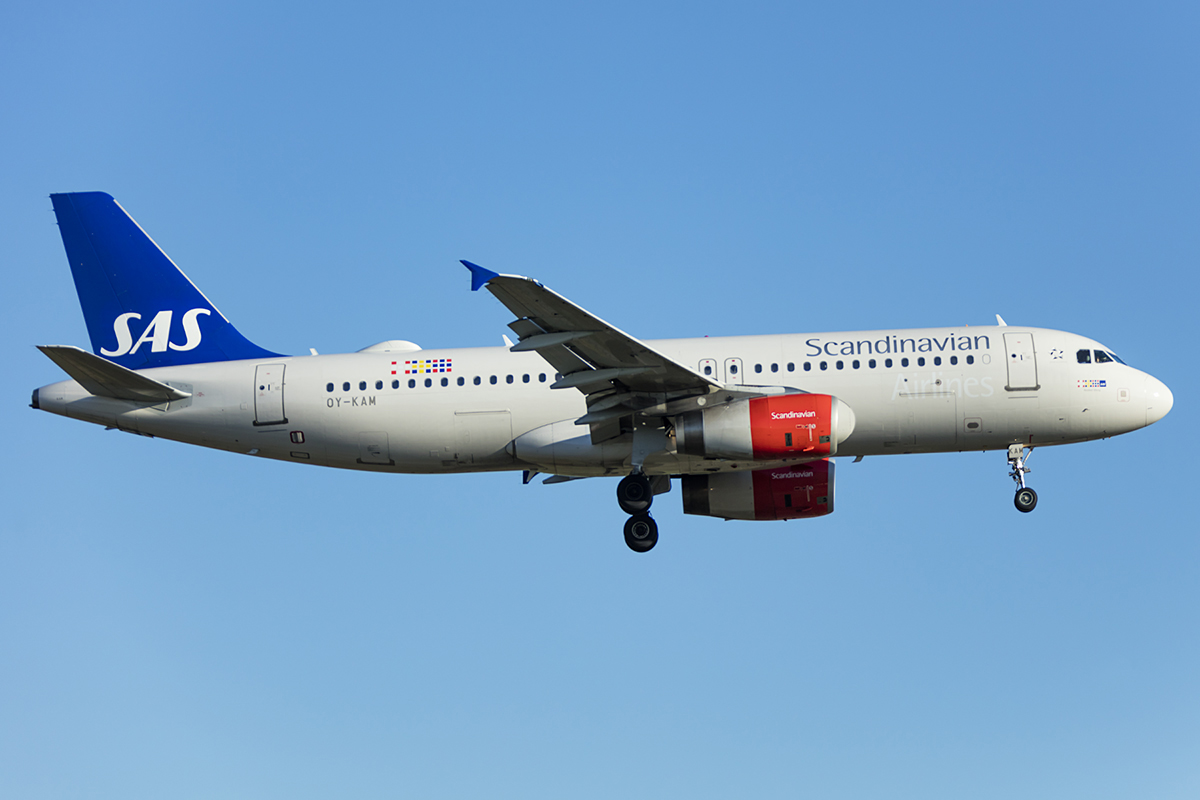 SAS, OY-KAM, Airbus, A320-232, 19.04.2019, FRA, Frankfurt, Germany 


