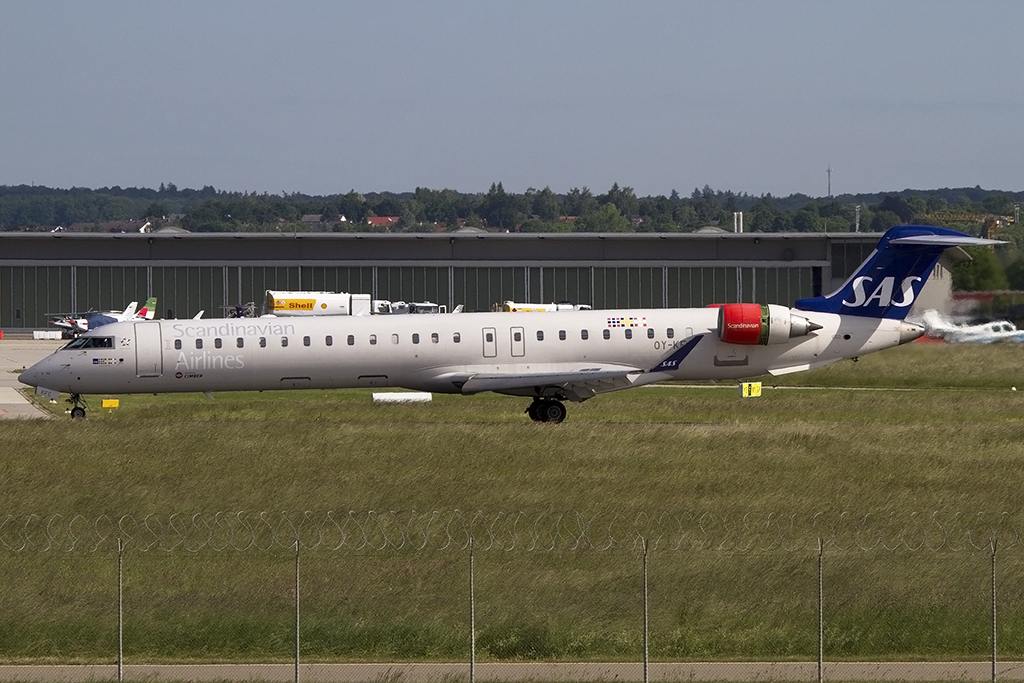 SAS, OY-KFC, Bombardier, CRJ-900, 03.06.2015, STR, Stuttgart, Germany



