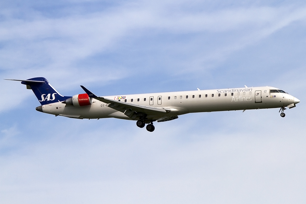 SAS, OY-KFK, Bombardier, CRJ-900, 22.09.2013, ZRH, Zrich, Switzerland 



