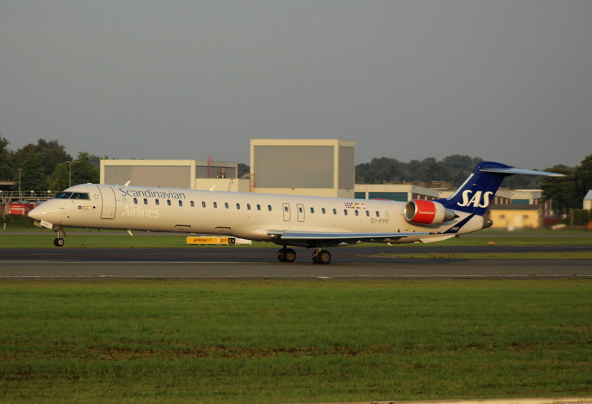 SAS Scandinavian Airlines, EI-FPF, (c/n 15403),Canadair Regional Jet CRJ900LR, 26.08.2016,HAM-EDDH, Hamburg, Germany 