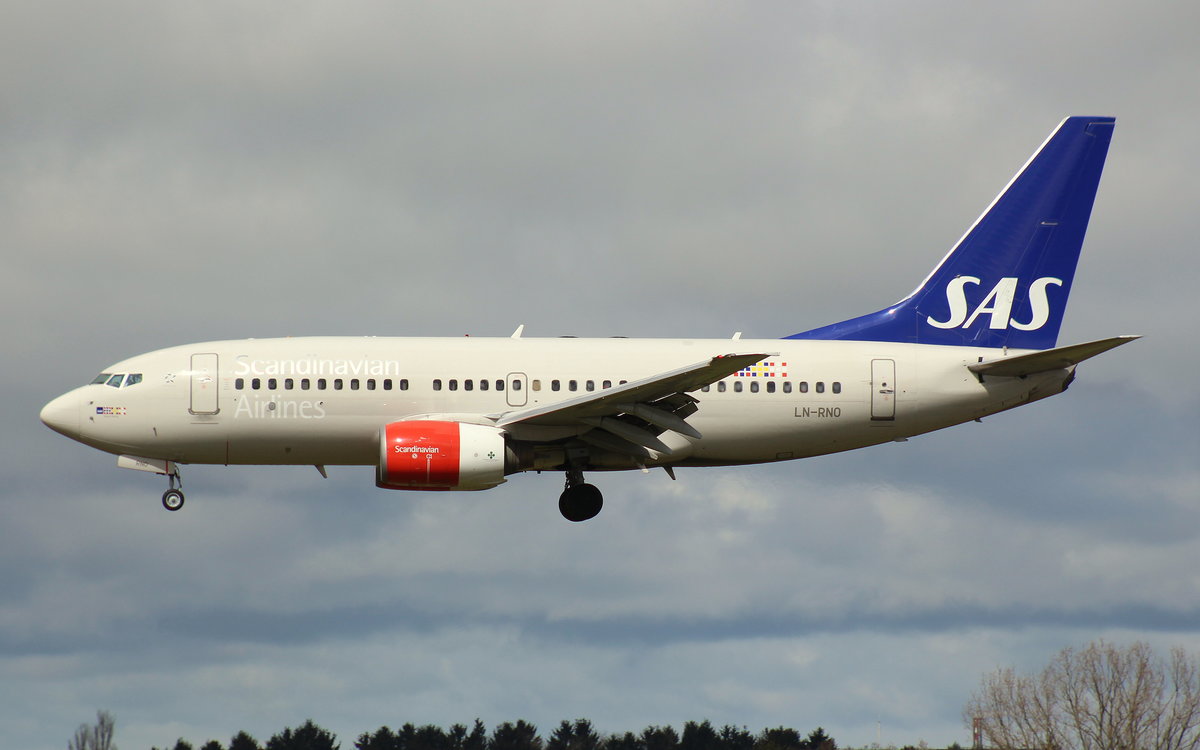 SAS Scandinavian Airlines, LN-RNO, (c/n 28316),Boeing 737-783, 24.04.2016, HAM-EDDH, Hamburg, Germany (Name: Gjuke Viking) 
