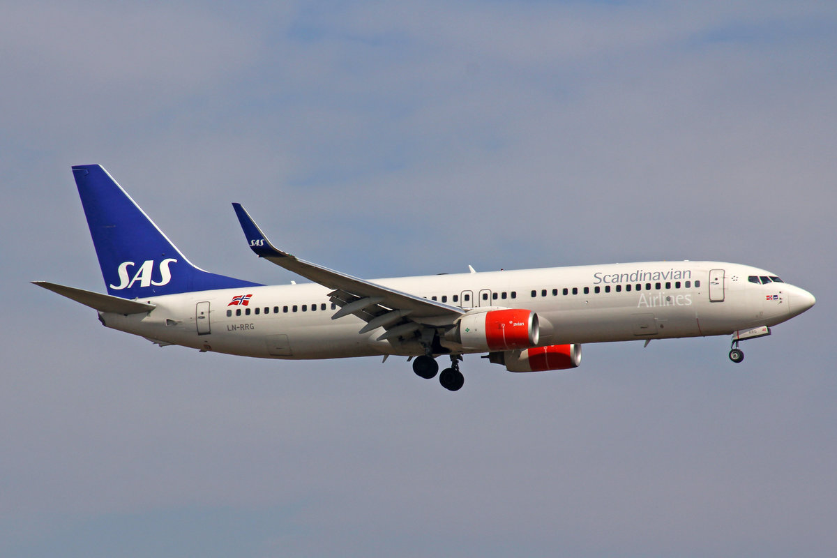 SAS Scandinavian Airlines, LN-RRG, Boeing 737-85P,  Einar Vioking , 15.März 2017, ZRH Zürich, Switzerland.
