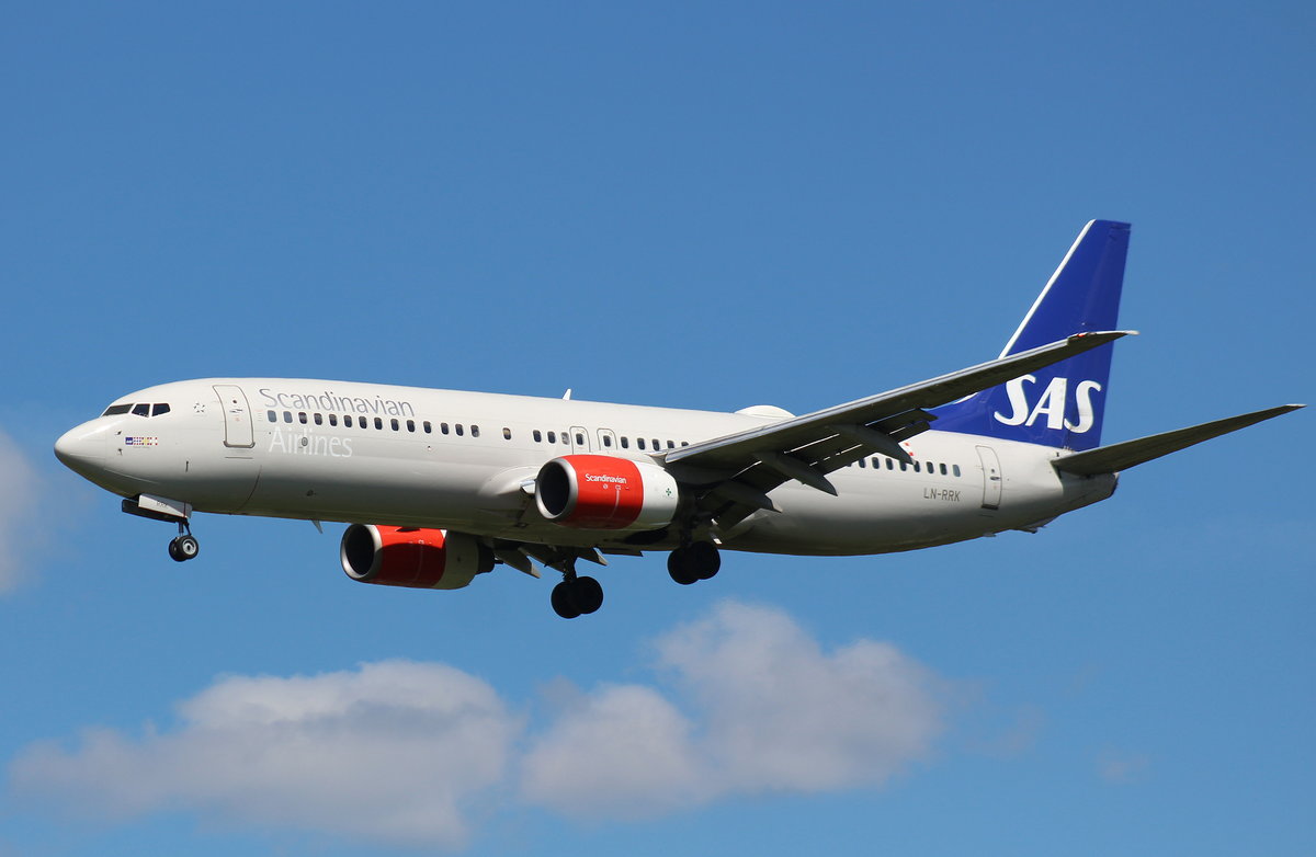 SAS Scandinavian Airlines, LN-RRK,MSN 32278, Boeing 737-883, 09.05.2017, HAM-EDDH, Hamburg, Germany (Name: Garud Viking) 