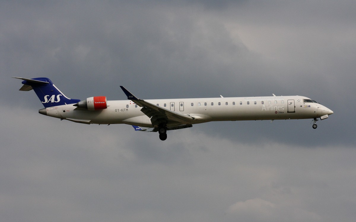 SAS Scandinavian Airlines, OY-KFM, (c/n 15250),Canadair Regional Jet CRJ-900ER, 22.05.2015, HAM-EDDH, Hamburg, Germany 