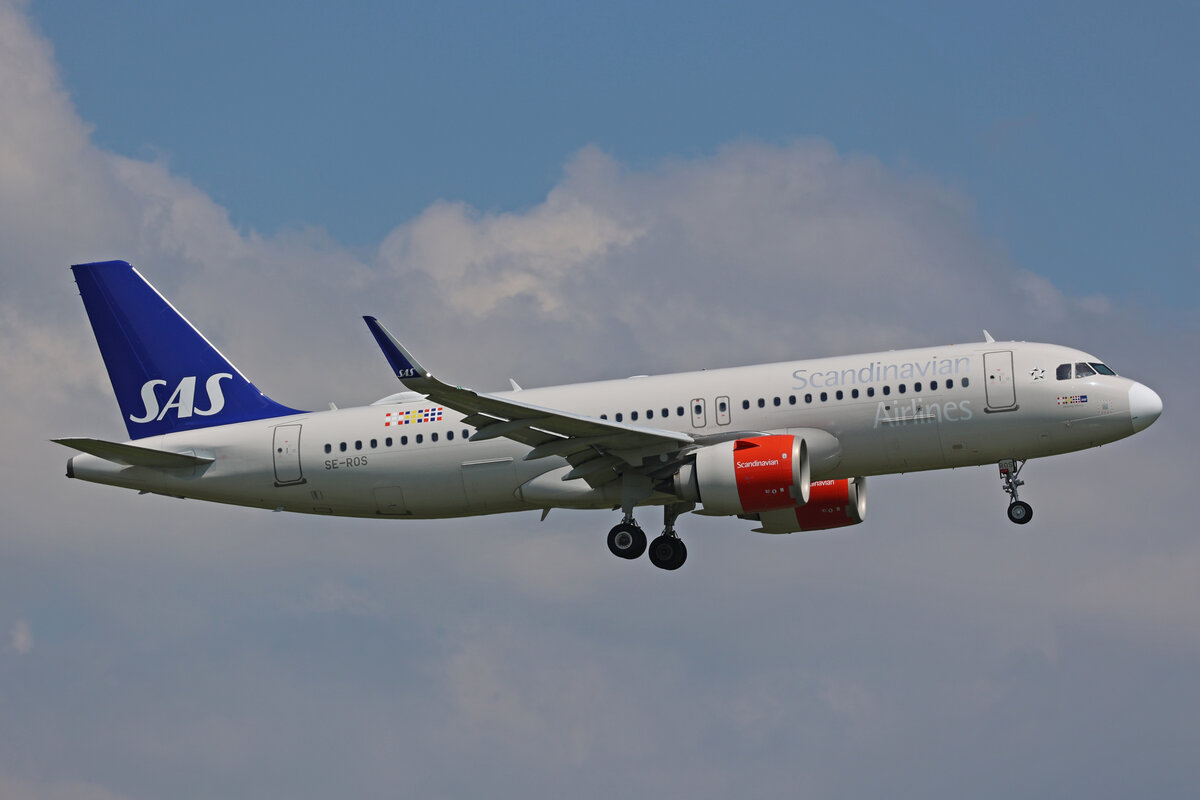 SAS Scandinavian Airlines, SE-ROS, Airbus A320-251N, msn: 9074,  Helsing Viking , 03.Mai 2023, ZRH Zürich, Switzerland.