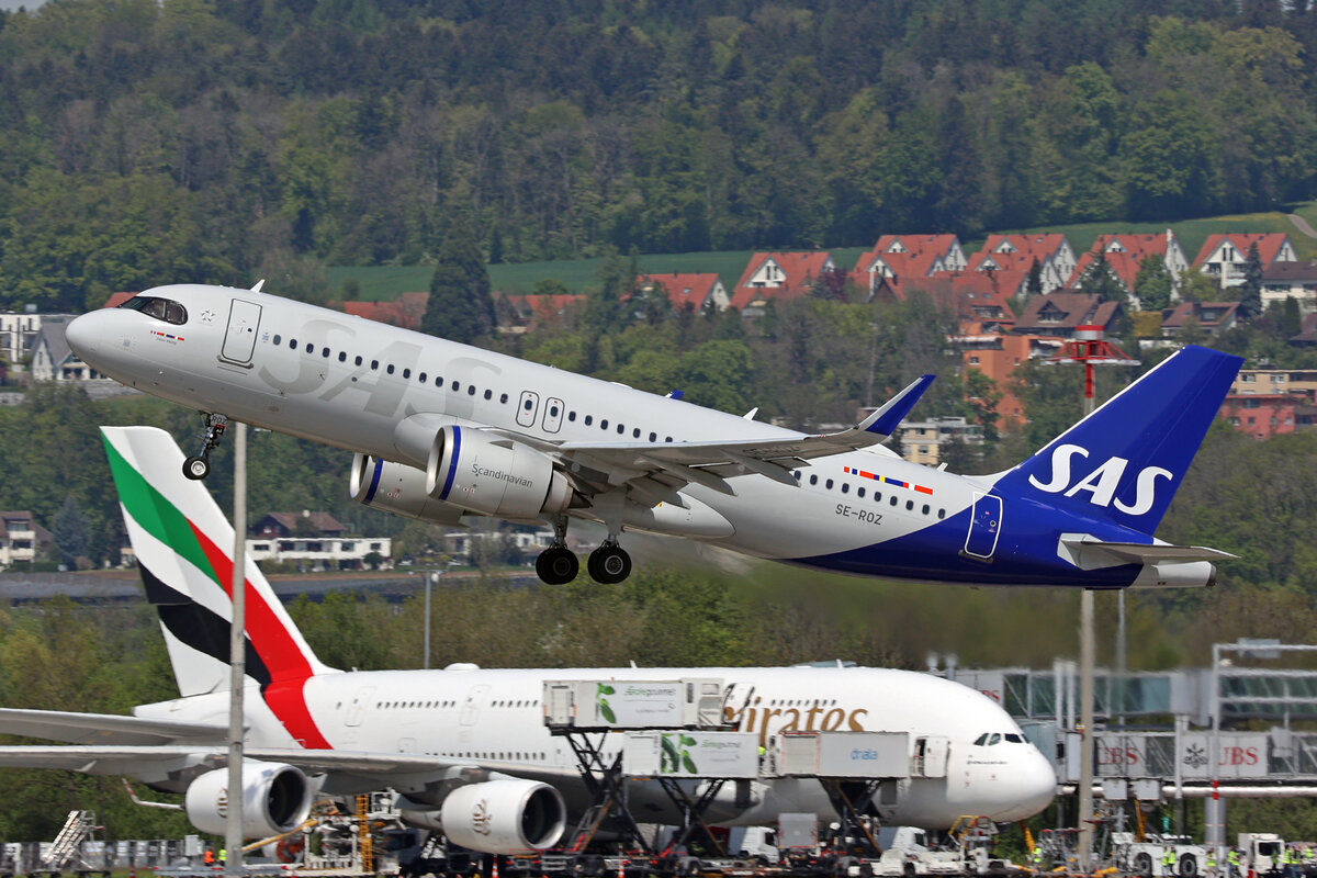 SAS Scandinavian Airlines, SE-ROZ, Airbus A320-251N, msn: 9323,  Ossur Viking , 03.Mai 2023, ZRH Zürich, Switzerland.