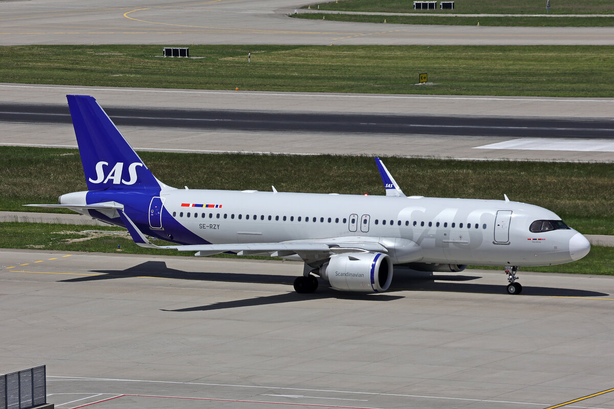 SAS Scandinavian Airlines, SE-RZY, Airbus A320-251N, msn: 11823,  Ylva Viking , 25.Mai 2026, ZRH Z�rich, Switzerland.