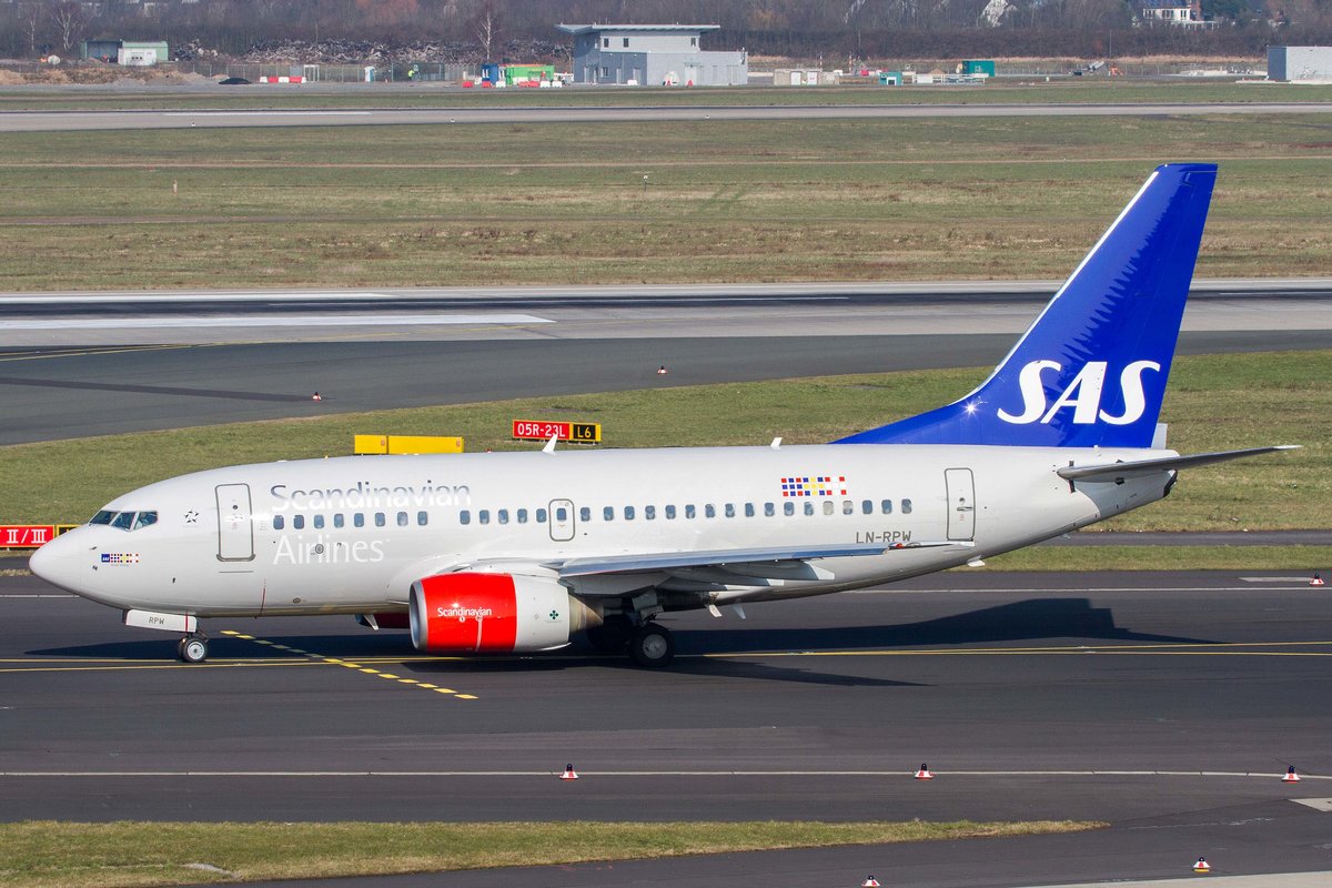 SAS Scandinavian Airlines (SK-SAS), LN-RPW  Alvid Viking , Boeing, 737-683, 10.03.2016, DUS-EDDL, Düsseldorf, Germany