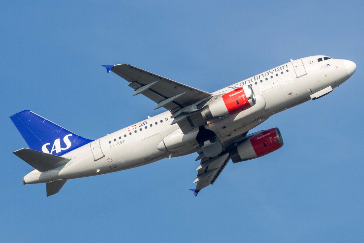 SAS Scandinavian Airlines (SK-SAS), OY-KBP  Viger Viking , Airbus, A 319-132, 10.03.2016, DUS-EDDL, Düsseldorf, Germany