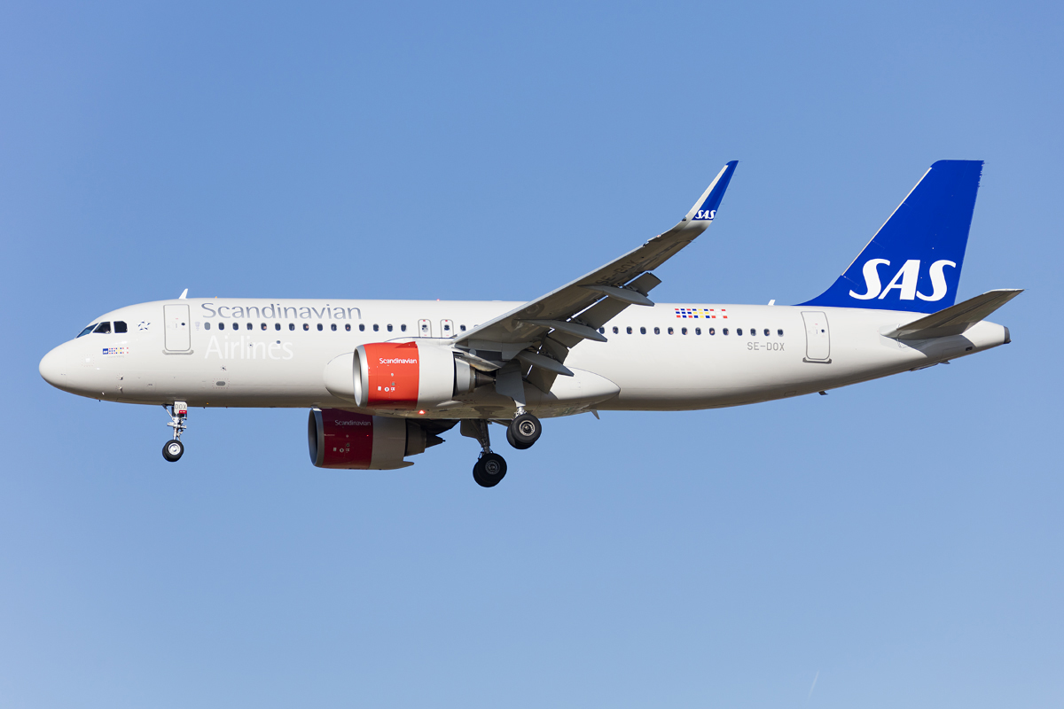 SAS, SE-DOX, Airbus, A320-251N, 29.04.2017, FCO, Roma, Italy



