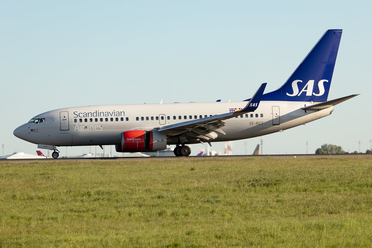 SAS, SE-RET, Boeing, B737-76N, 13.05.2019, CDG, Paris, France


