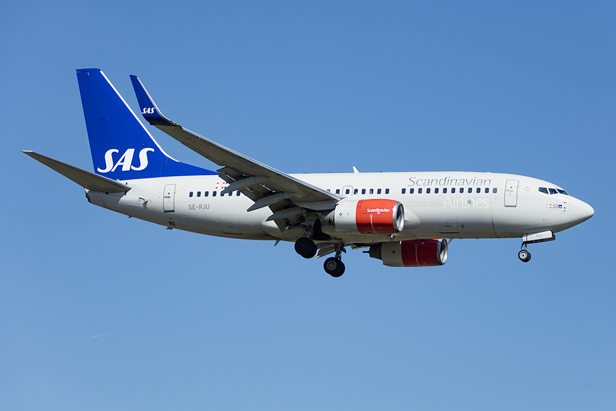 SAS, SE-RJU, Boeing, B737-76N, 19.04.2019, FRA, Frankfurt, Germany 


