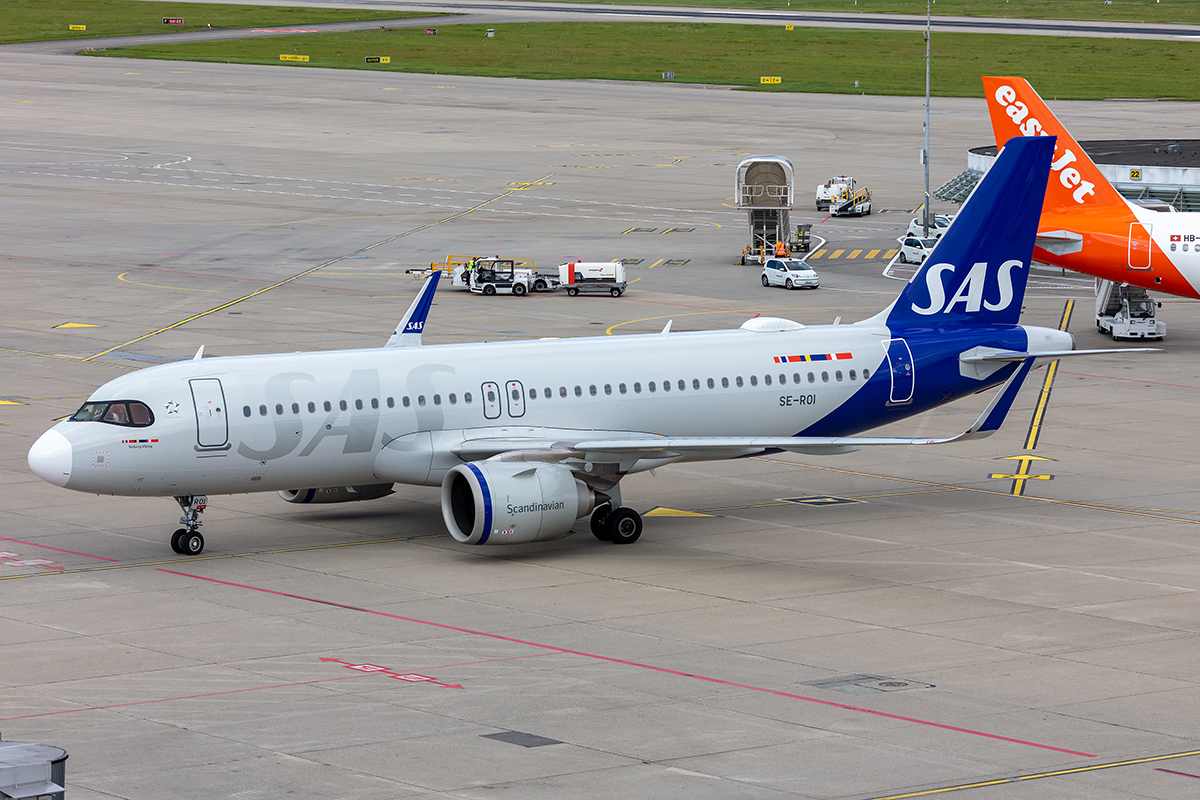 SAS, SE-ROI, Airbus, A320-251N, 06.08.2021, GVA, Geneve, Switzerland