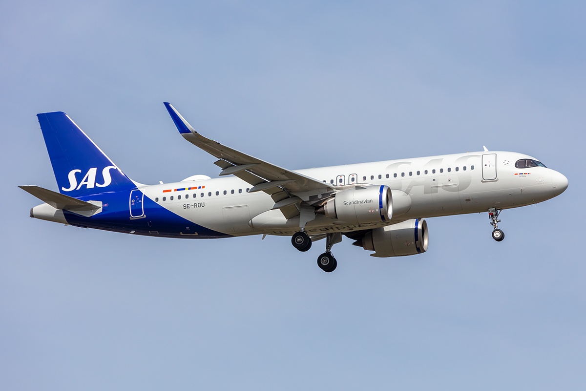 SAS, SE-ROU, Airbus, A320-251N, 22.04.2021, FRA, Frankfurt, Germany