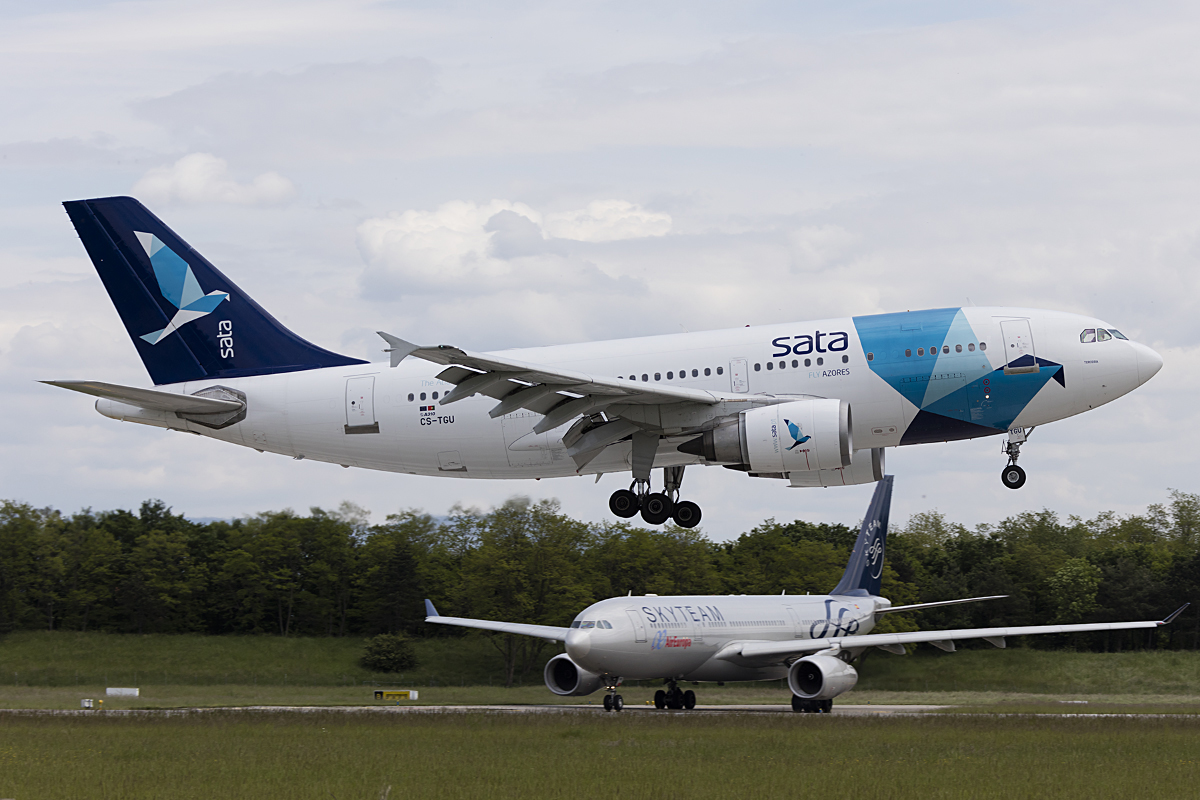 Sata, CS-TGU, Airbus, A310-304, 18.05.2016, BSL, Basel, Switzerland 



