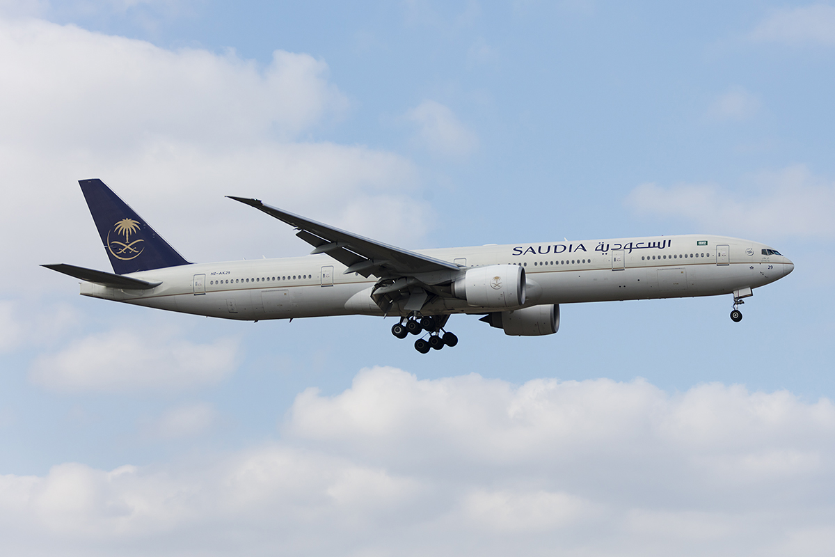 Saudi Arabian Airlines, HZ-AK29, Boeing, B777-368ER, 24.03.2018, FRA, Frankfurt, Germany 


