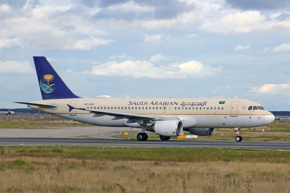 Saudi Arabian Airlines, HZ-ASE, Airbus A320-214, msn: 4408, 28,September 2019, FRA Frankfurt, Germany.