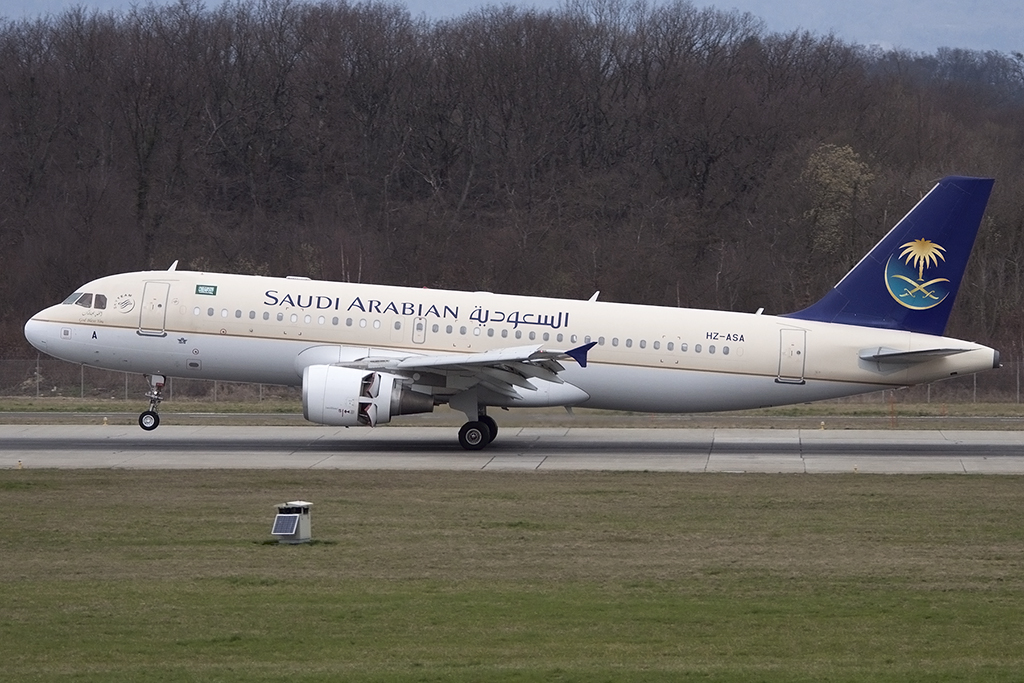Saudi Arabien Airlines, HZ-ASA, Airbus, A320-214, 28.03.2015, GVA, Geneve, Switzerland 



