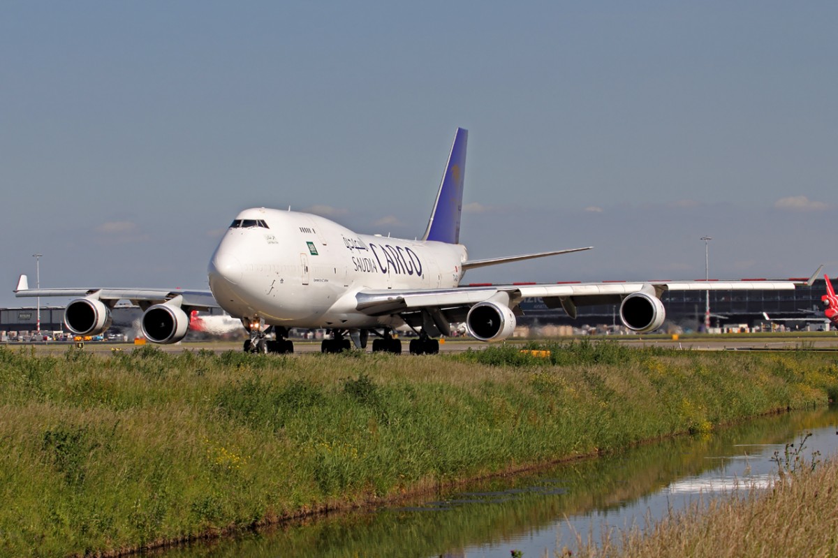 Saudi Arabien Cargo TC-ACG in Amsterdam 17.5.2014