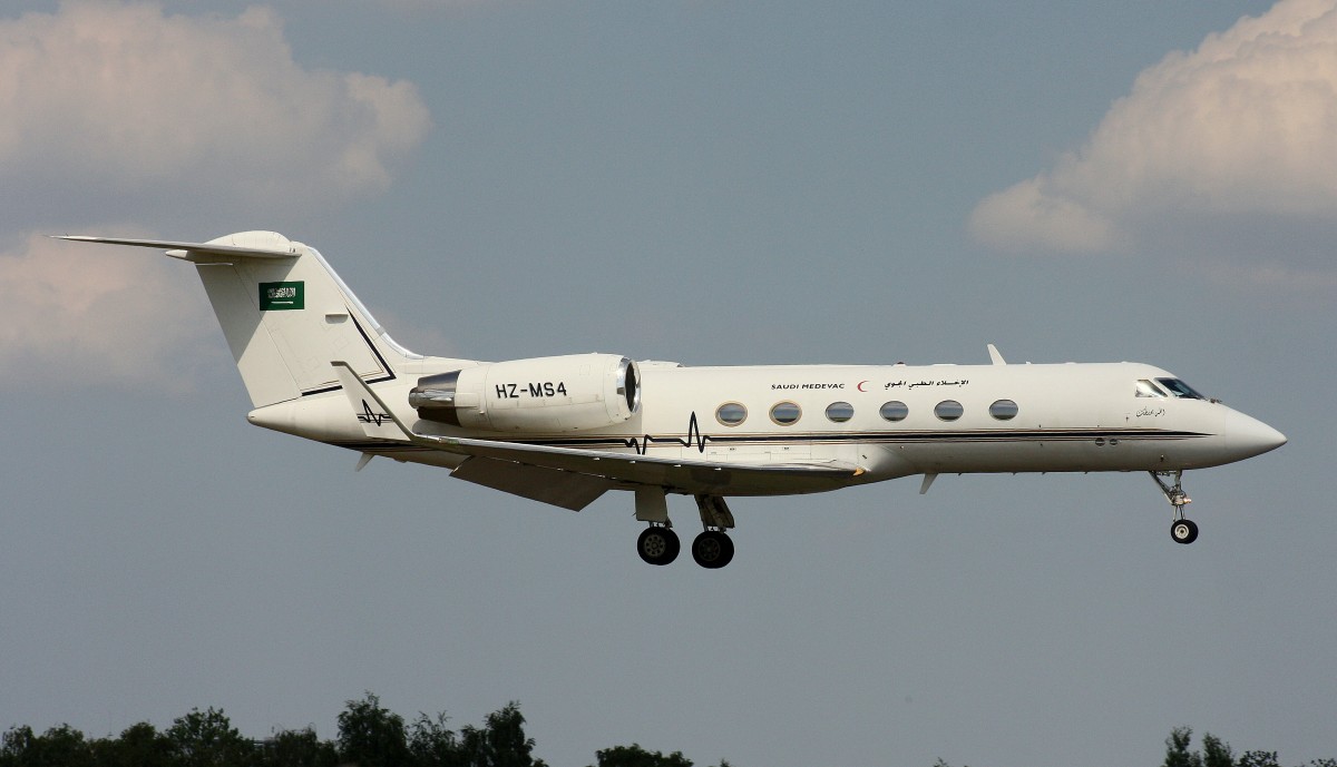 Saudi Medevac,HZ-MS4,Gulfstream Aerospace G-IV-SP,12.06.2015,HAM-EDDH,Hamburg,Germany