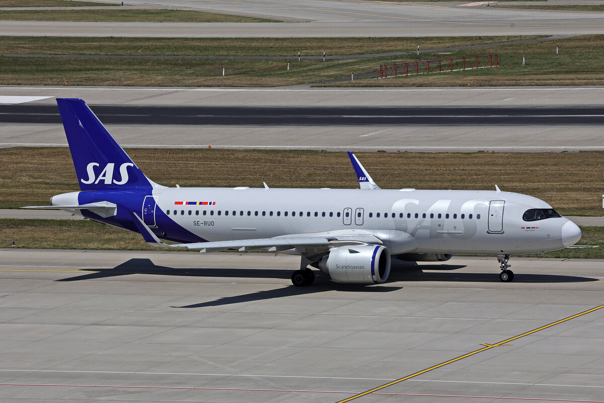 Scandinavian Airlines, SE-RUO, Airbus A320-251N, msn: 12028,  Olga Viking , 19.Juni 2026, ZRH Z�rich, Switzerland.