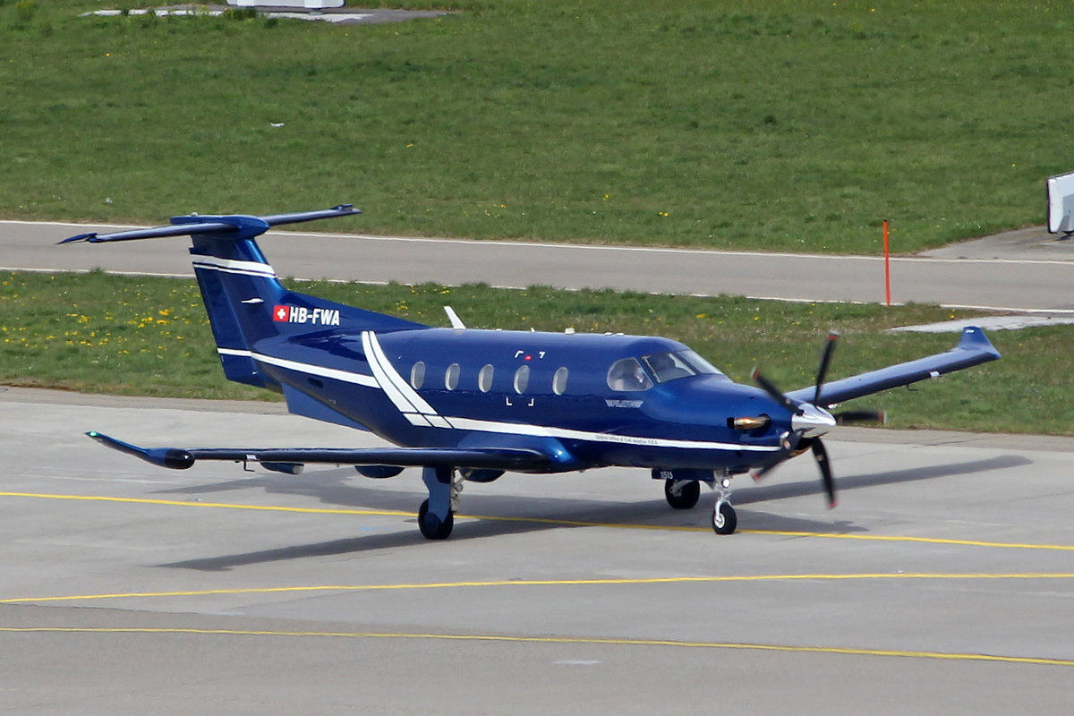 Schweizerische Eidgenossenschaft, HB-FWA, Pilatus, PC-12-47E, msn: 1515, 09.April 2021, ZRH Zürich, Switzerland.