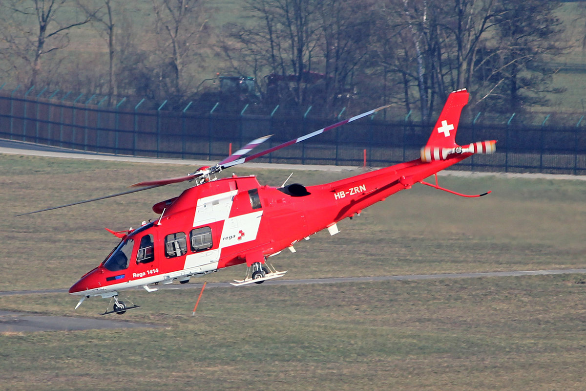 Schweizerische Luft-Ambulanz AG, HB-ZRN, Leonardo AW 109SP, msn: 22363, 02.März 2021, ZRH Zürich, Switzerland.