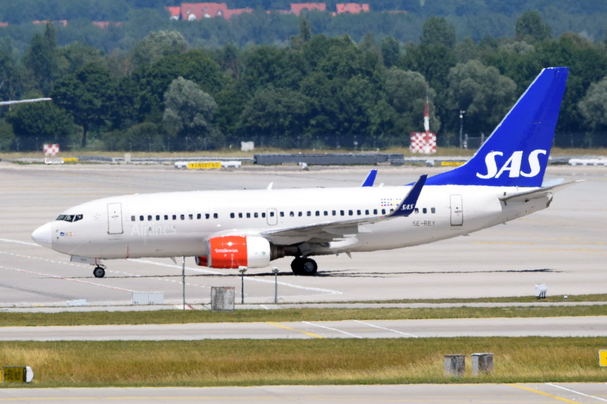 SE-REY SAS Scandinavian Airlines Boeing 737-76N(WL)  , MUC , 19.06.2017