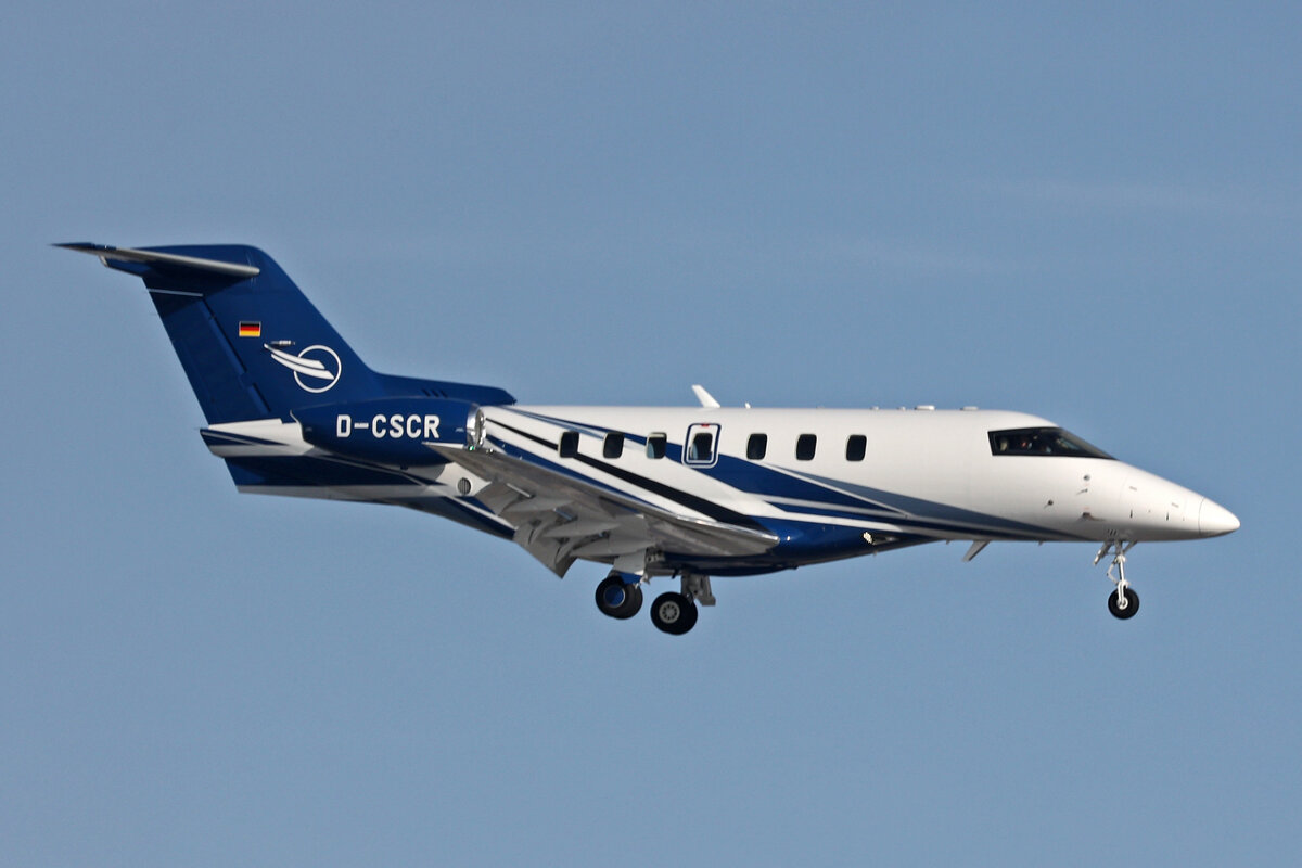 Silver Cloud Air GmbH, D-CSCR, Pilatus PC-24, msn: 333, 14.Januar 2024, ZRH Zürich, Switzerland.