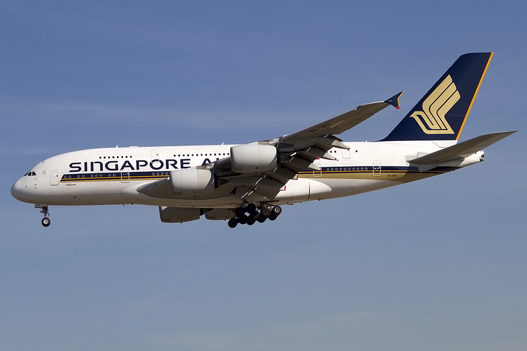 Singapore Airlines, 9V-SKC, Airbus, A380-841, 16.08.2013, FRA, Frankfurt, Germany




