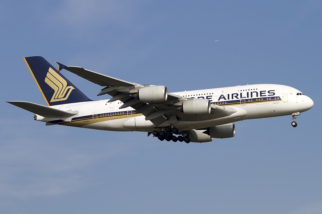 Singapore Airlines, 9V-SKJ, Airbus, A380-841, 28.09.2013, FRA, Frankfurt, Germany 



