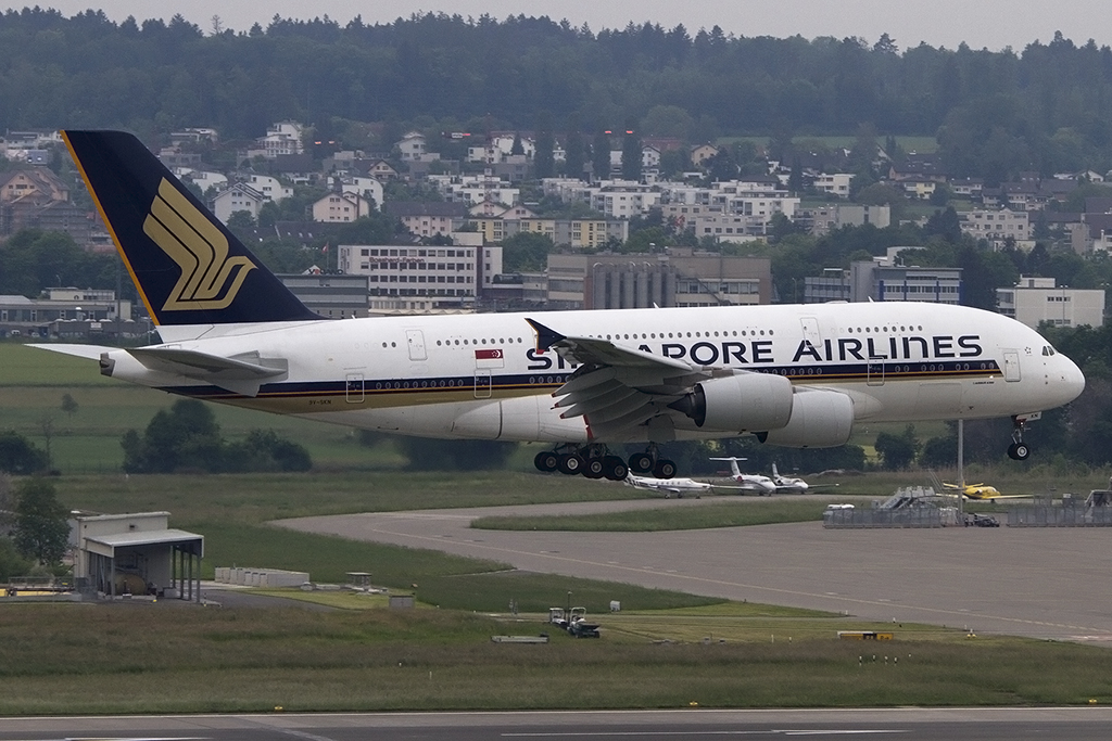 Singapore Airlines, 9V-SKN, Airbus, A380-841, 24.05.2015, ZRH, Zürich, Switzerland





