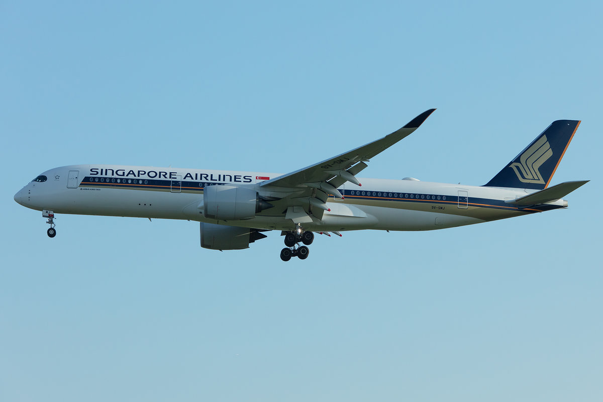 Singapore Airlines, 9V-SMJ, Airbus, A350-941, 02.05.2019, MUC, München, Germany




