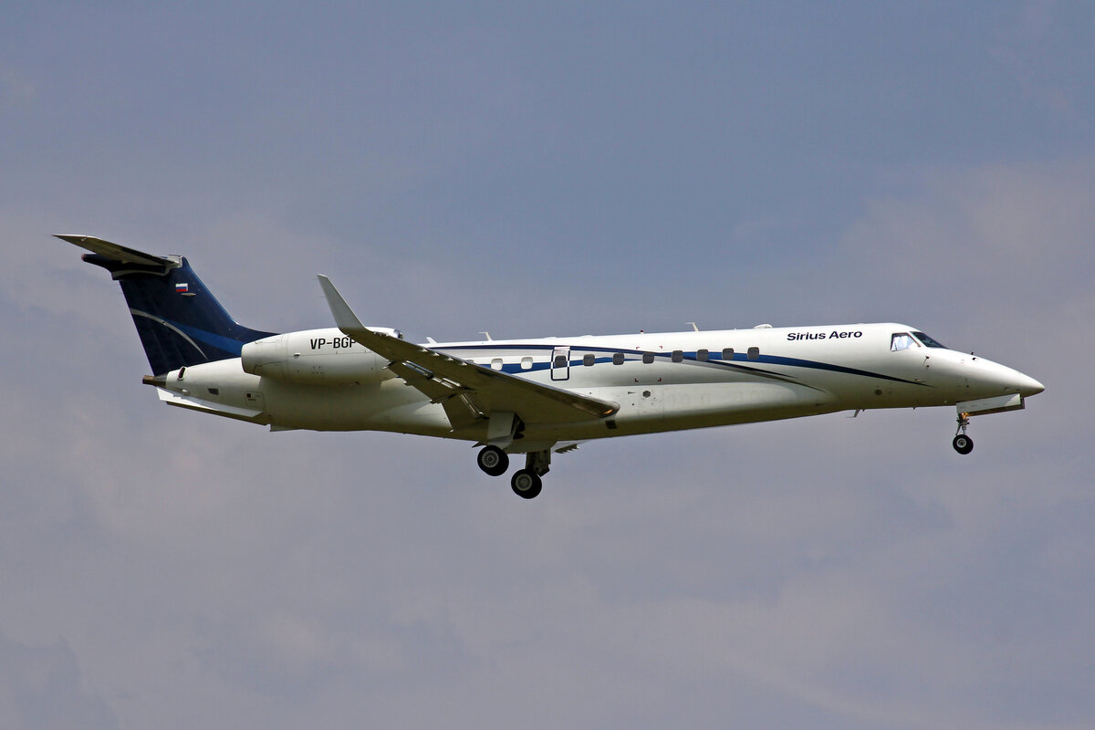 Sirius Aero, VP-BGP, Embraer Legacy 600, msn: 14500516, 12.Juni 2021, ZRH Zürich, Switzerland.
