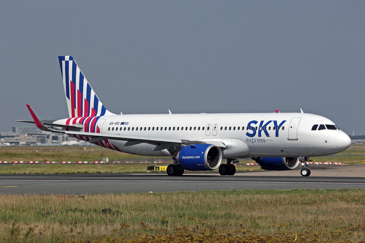 Sky Express Greece, SX-IOC, Airbus A320-251N, msn: 12638, 14.August 2025, FRA Frankfurt, Germany.
