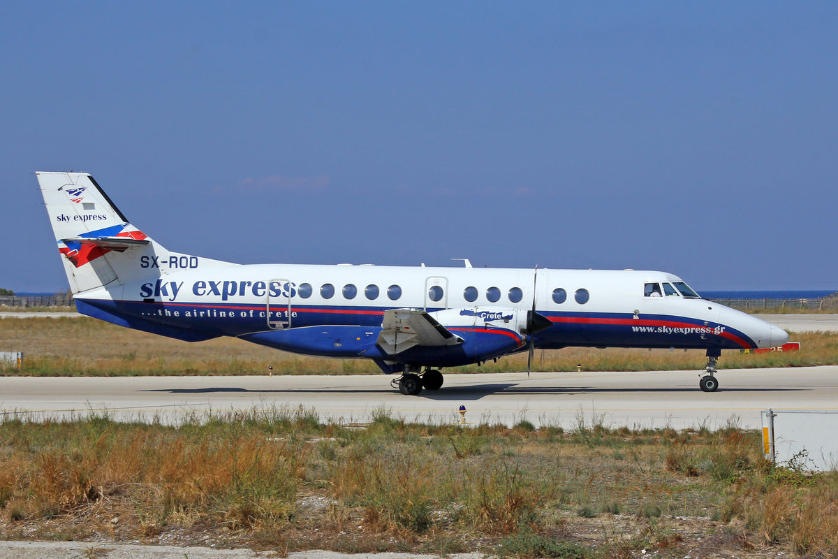 Sky Express, SX-ROD, BAe Jetstream 4100, msn: 41076, 08.Oktober 2018, RHO Rhodos, Greece.