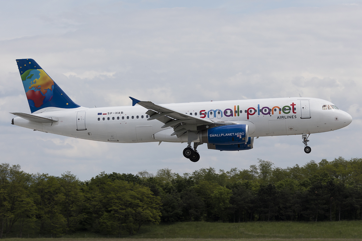 Small Planet Airlines, SP-HAB, Airbus, A320-232, 18.05.2016, BSL, Basel, Switzerland




