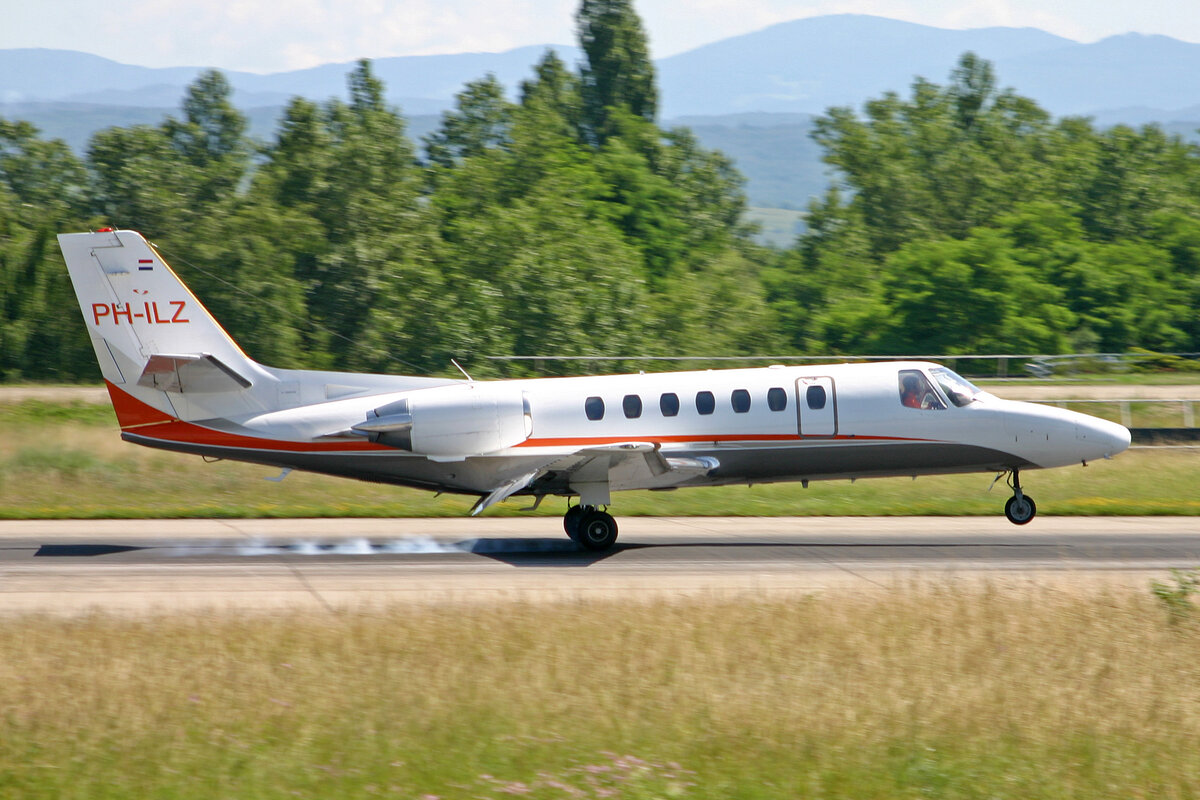 Solid-Air, PH-ILZ, Cessna 560 Citation V, msn: 560-0146, 21.Juni 2008, BSL Basel - Mühlhausen, Switzerland.